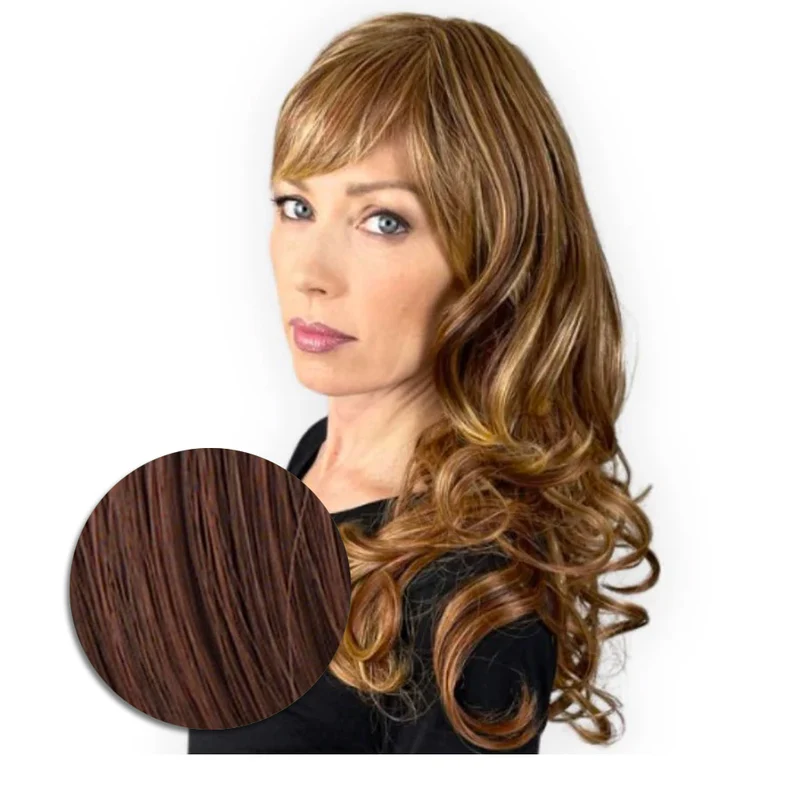 Hairdo Lenght & Volume RL32/31 Castano Medio Rubino - parrucca taglio lungo