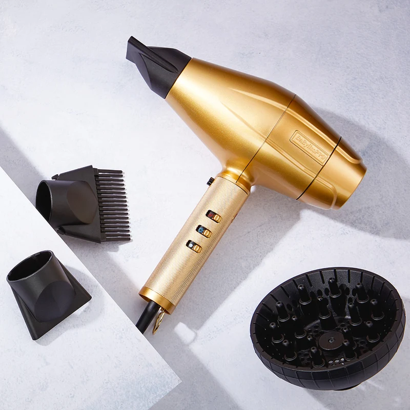 Babyliss Pro 4Artist GoldFx Asciugacapelli FXBDG1E- asciugacapelli digitale da 2200W