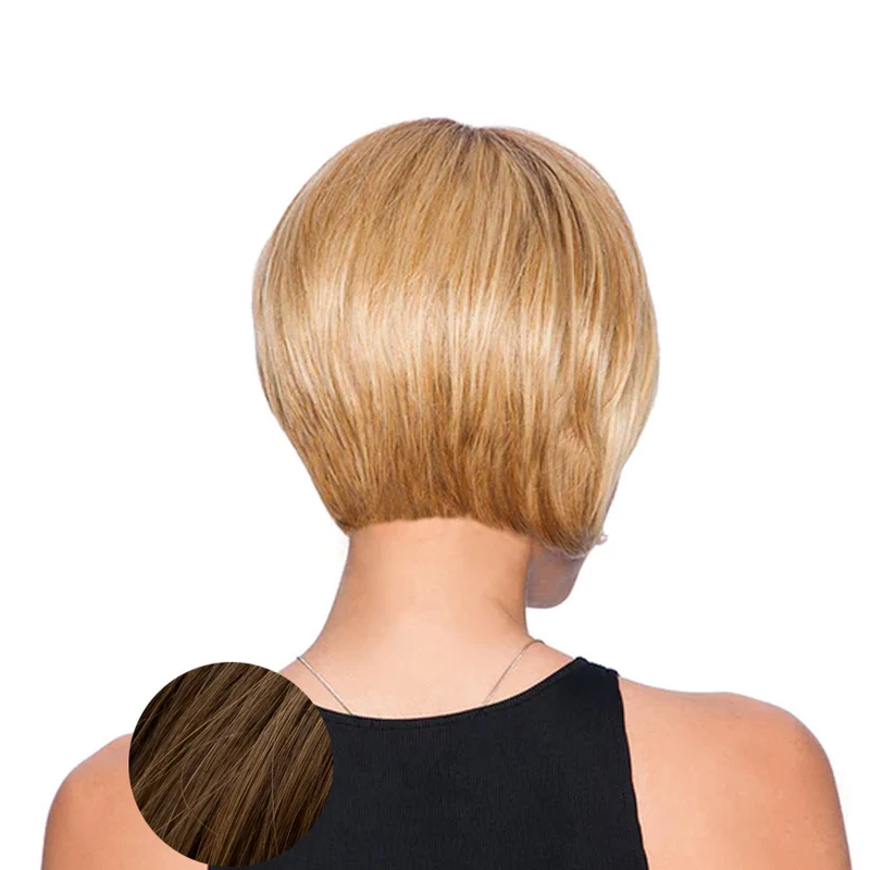 Hairdo Bob Scalato Parrucca Castano Chiaro