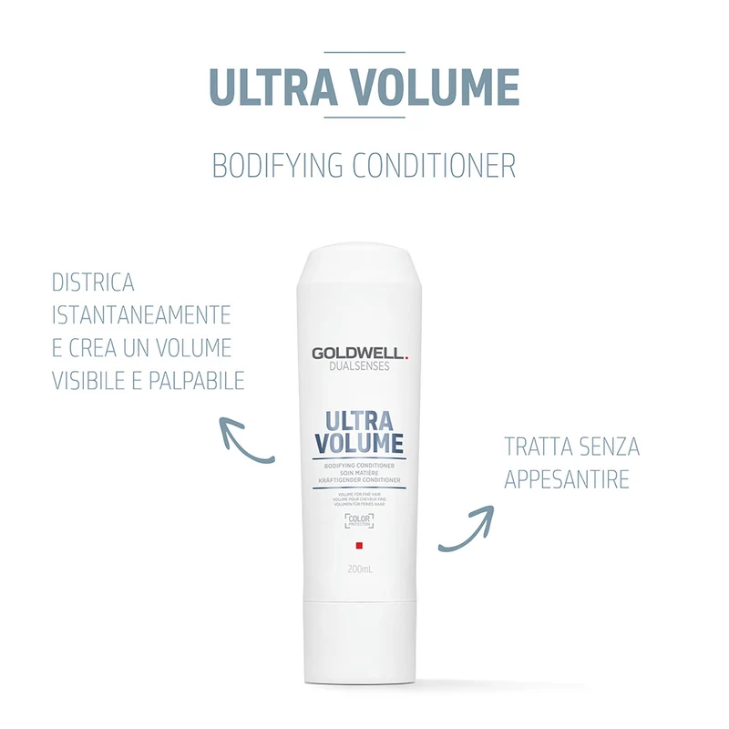 Goldwell Dualsenses Ultra Volume Bodifying Conditioner 200ml - balsamo per capelli fini o privi di volume