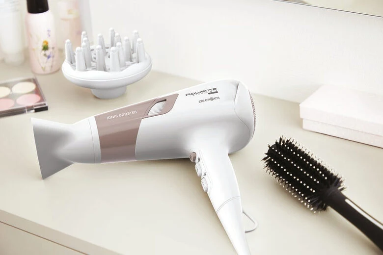 Rowenta Studio Dry CV5830F0 asciuga capelli 2100 W Beige, Bianco