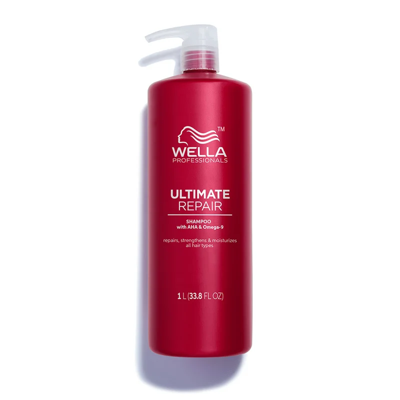 Wella Ultimate Repair Shampoo 1000ml - shampoo capelli danneggiati