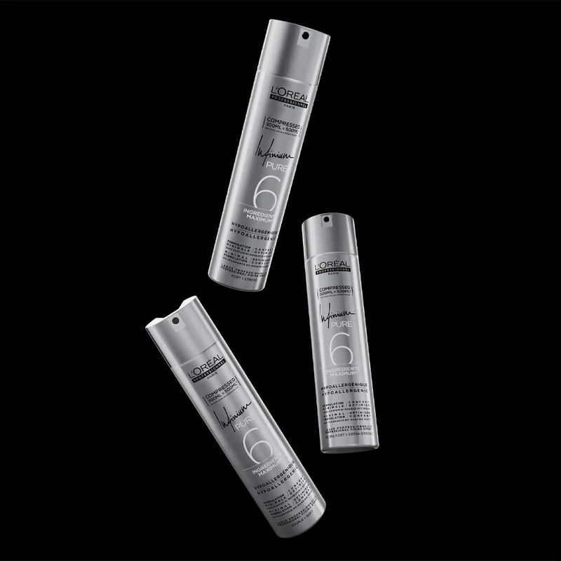 L'Oreal Hairspray Infinium Pure Soft 300ml - lacca tenuta leggera