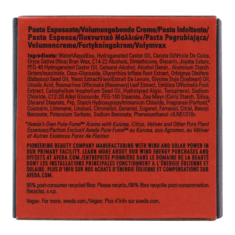 Aveda Men Pure-Formance Thickening Paste 75ml - cera volumizzante uomo