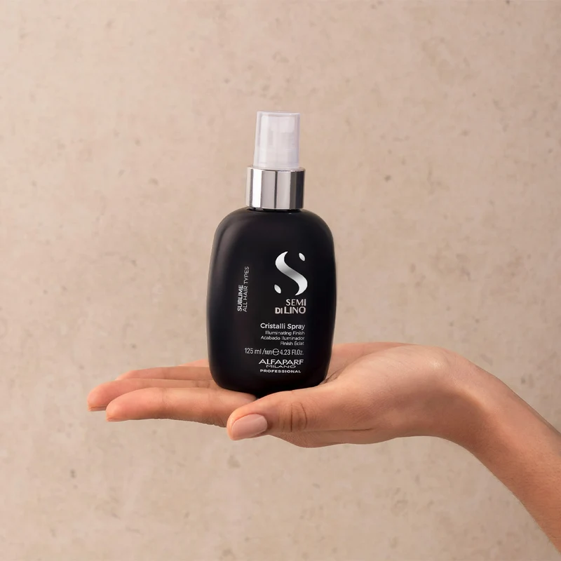 Alfaparf Milano Semi Di Lino Sublime Cristalli Spray 125ml - spray illuminante