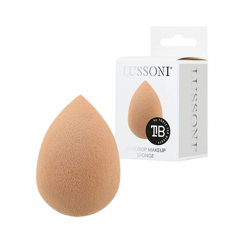 Lussoni Makeup Beige Raindrop Sponge - spugna make up a goccia