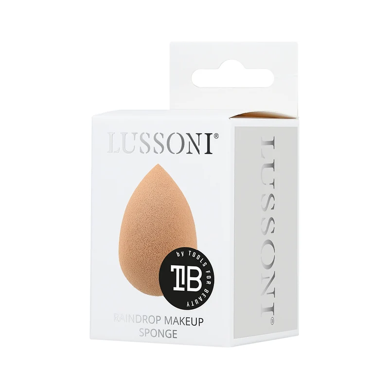 Lussoni Makeup Beige Raindrop Sponge - spugna make up a goccia