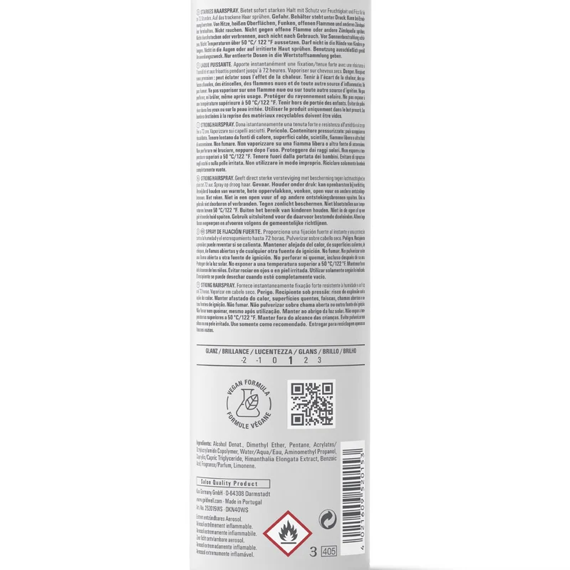 Goldwell Stylesign Strong Hairspray 300ml - lacca tenuta forte
