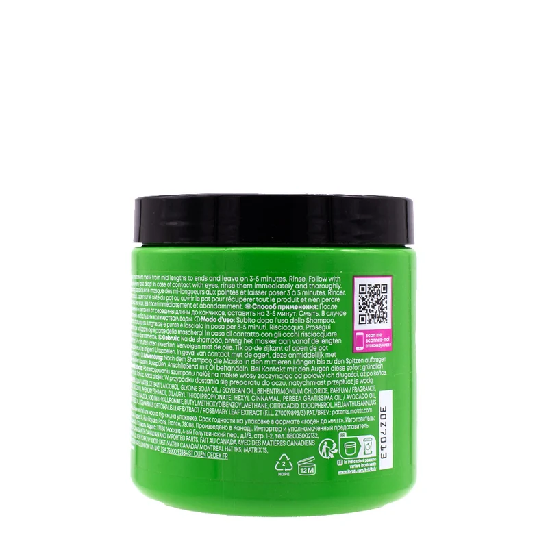Matrix Food For Soft Mask 500ml - maschera idratante capelli secchi e porosi