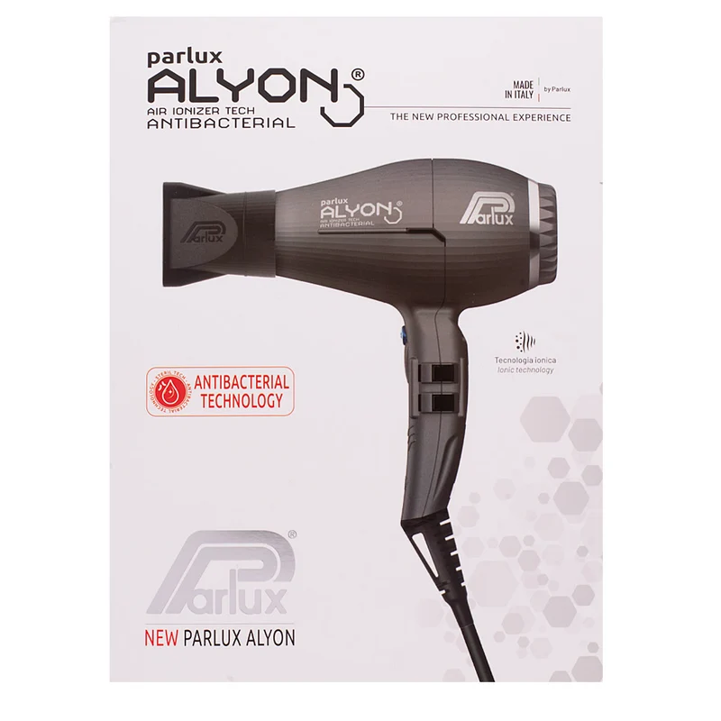 Parlux Alyon Air ionizer tech Eco friendly Grafite opaco - asciugacapelli