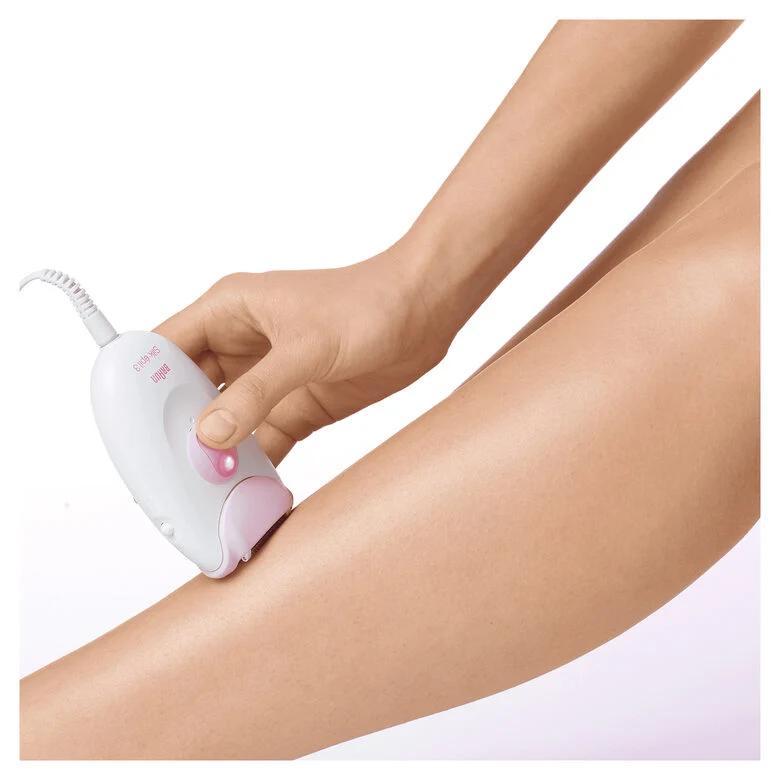Braun Silk-épil 3 3-321 20 pinzette Rosa, Bianco