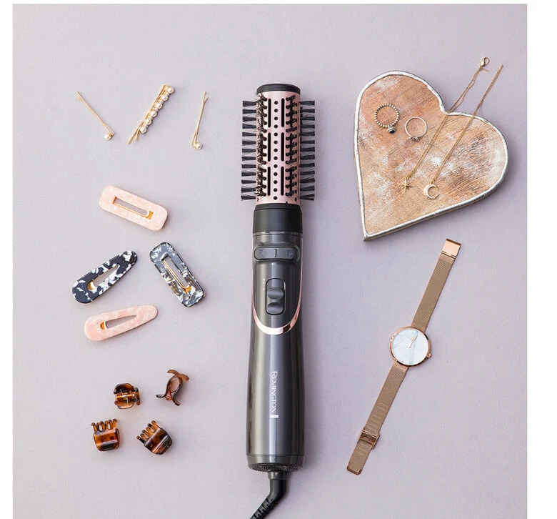 Remington AS8606 Spazzola ad aria calda Caldo Nero, Rose Gold 800 W