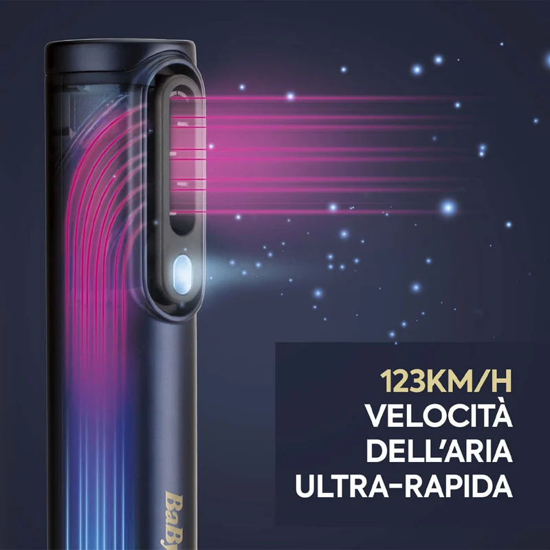 Babyliss Air Wand - strumento styling asciuga e liscia