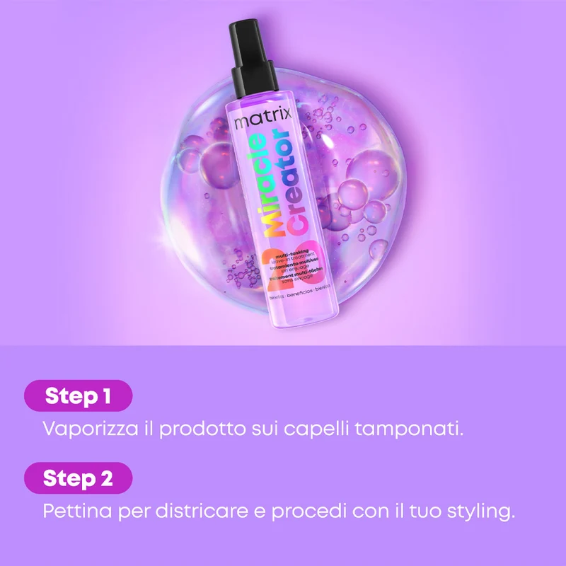 Matrix Miracle Creator 190ml - trattamento leave-in multibenefico