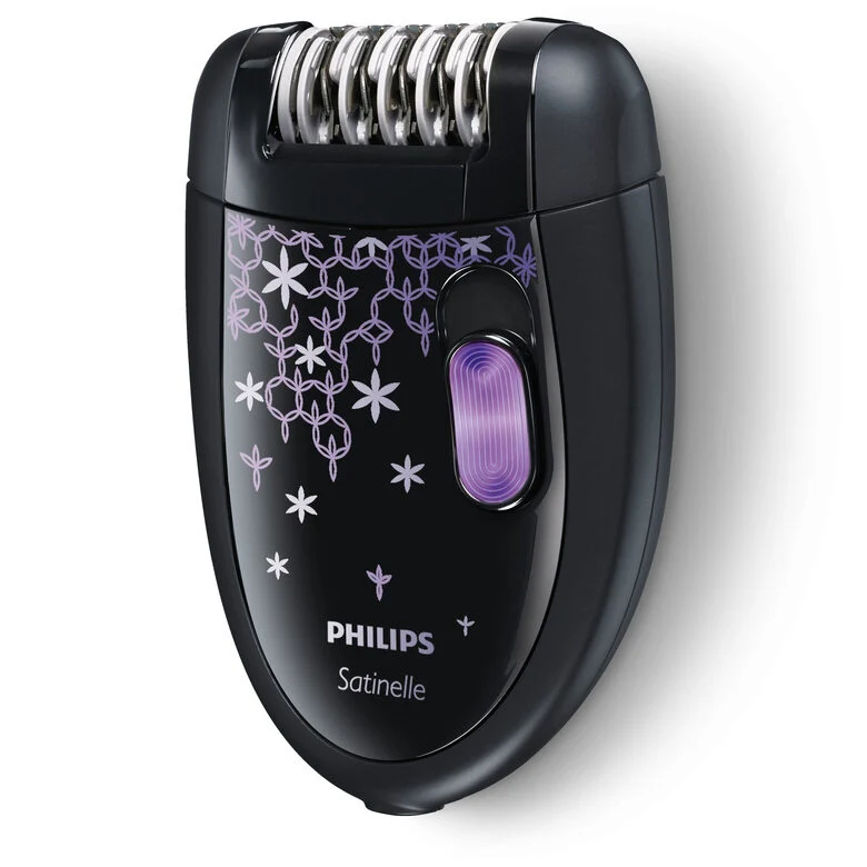 Philips Satinelle Essential Epilatore compatto, per gambe, 2 accessori