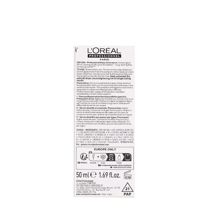 L'Oréal Professionnel Paris Vitamino Color Spectrum Shine Serum 50ml - siero illuminante anti-umidità