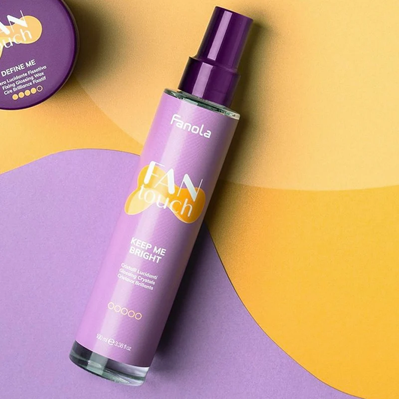 Fanola Fan Touch Keep Me Bright 100ml - cristalli lucidanti