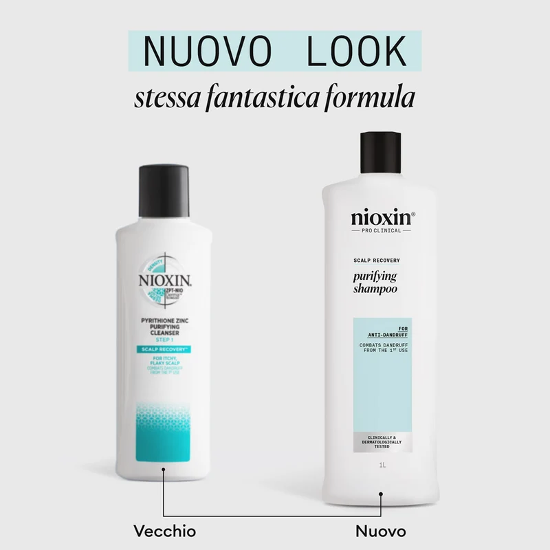 Nioxin Scalp Recovery Purifying Shampoo 1000ml - shampoo purificante riequilibrante