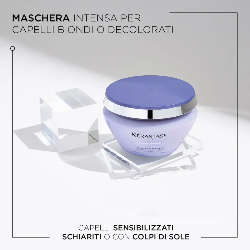 Kérastase Blond Absolu Ultra-Violet 200 ml – Maschera Antigiallo