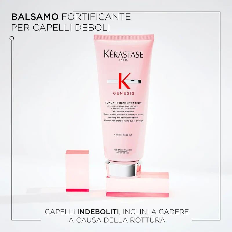 Kérastase Genesis Fondant Renforçateur 200 ml - Balsamo anticaduta per capelli fragili