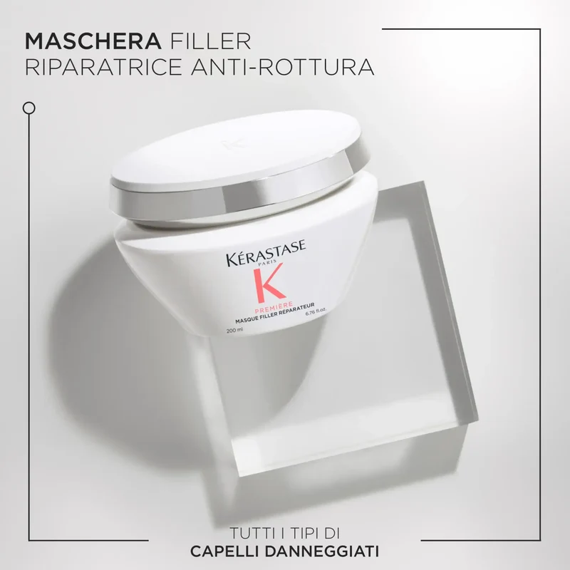 Kérastase Première Masque Filler Réparateur 200 ml - Maschera riparatrice anti-rottura per capelli danneggiati
