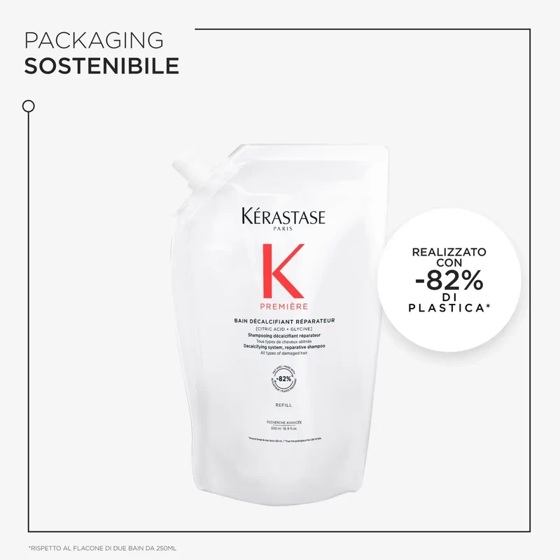 Kérastase Première Bain Décalcifiant Réparateur – Eco Ricarica 500 ml