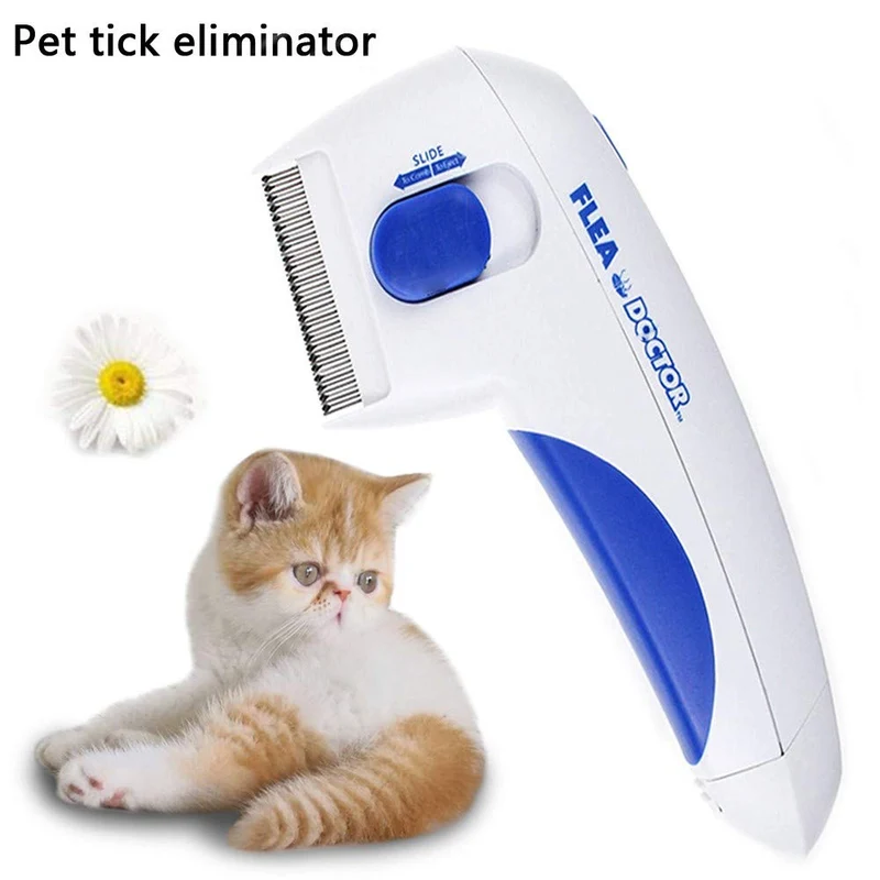 Pettine elettrico per la rimozione di pulce per animali domestici