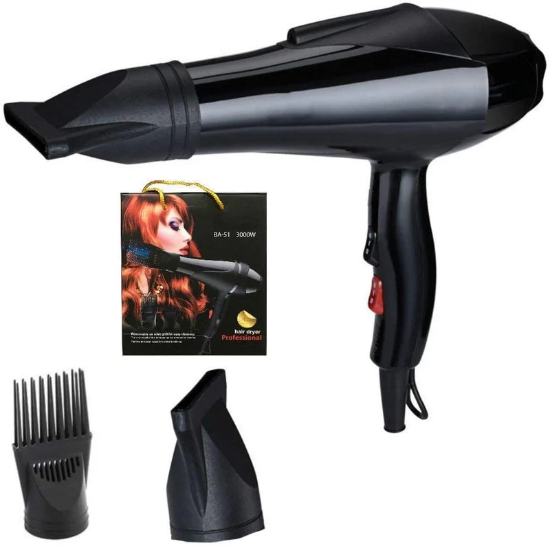 Rboron Asciugacapelli professionale potenza 3000W