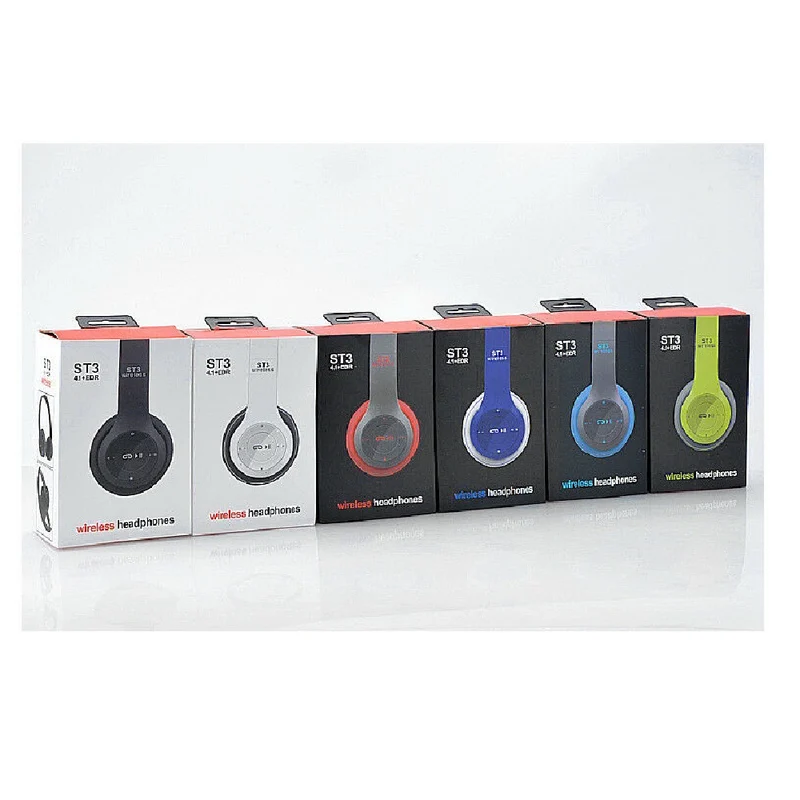 Cuffie Bluetooth 5.0 + EDR vari colori Modello ST3