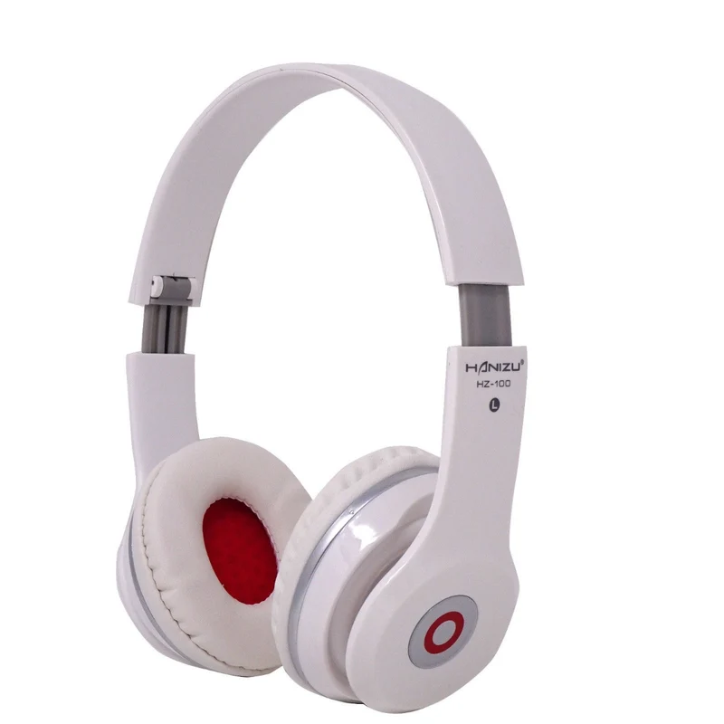 Cuffie dinamiche pieghevoli ascolto Musica Jack 3 5mm Hanizu Extra Bass Hz-100