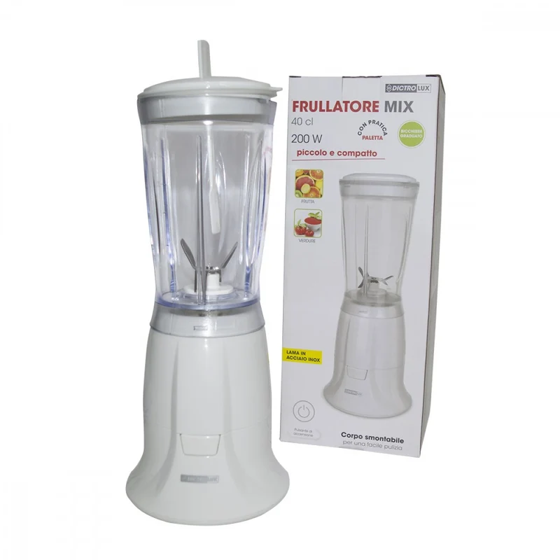 Dictrolux Frullatore Con Sistema Di Sicurezza 200W 0,4 Lt