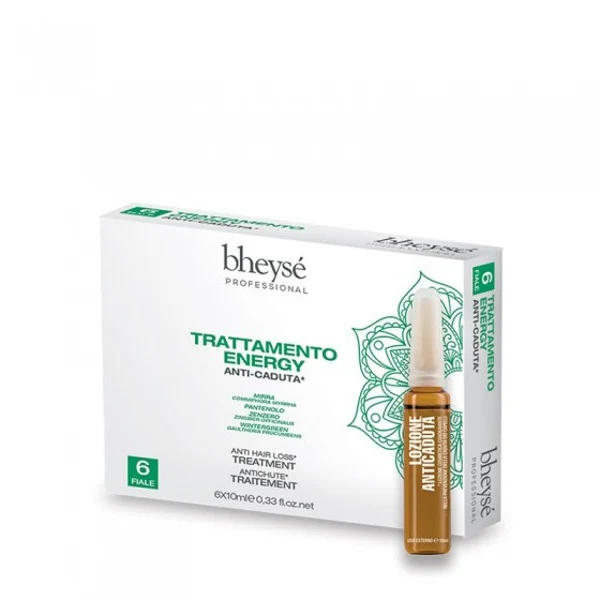 Trattamento energy anti-caduta 6 fiale da 10 ml BHEYSE' PROFESSIONAL