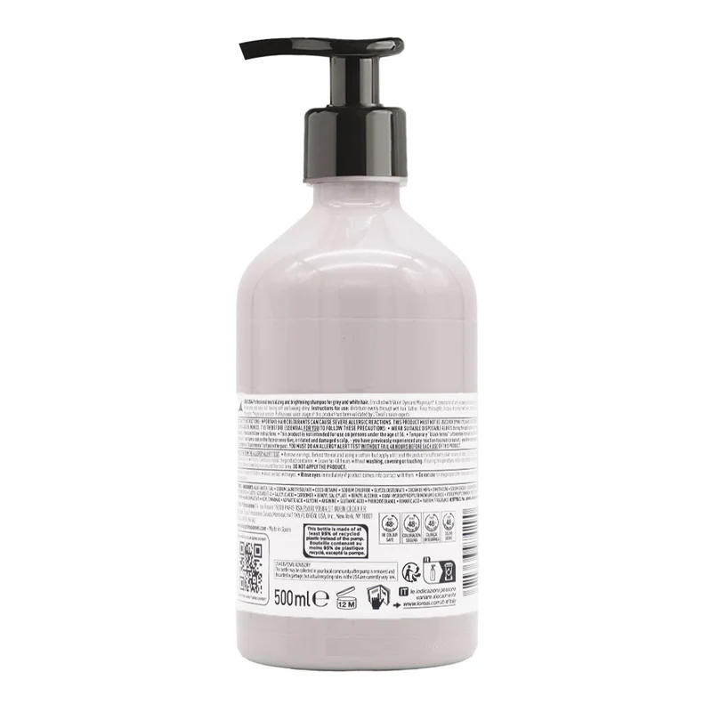 L'Oréal Professionnel Paris Serie Expert Silver Shampoo 500ml - shampoo antigiallo
