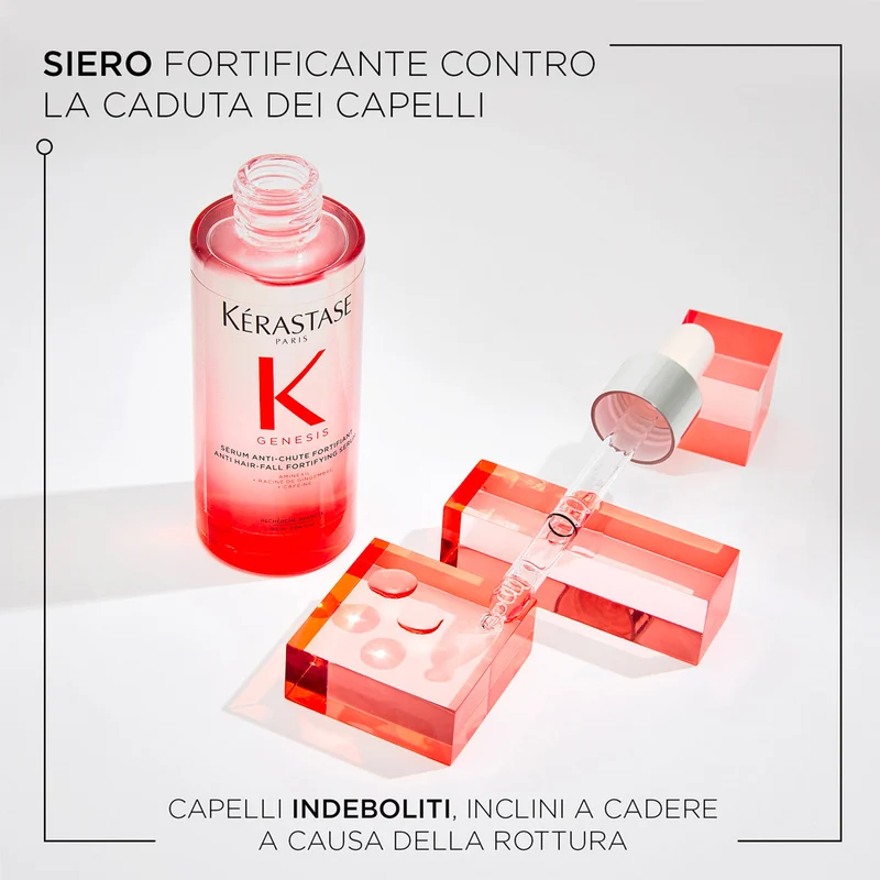 Kerastase Genesis Bain Hydra-Fortifiant 250ml Serum Anti-Chute Fortifiant 90ml