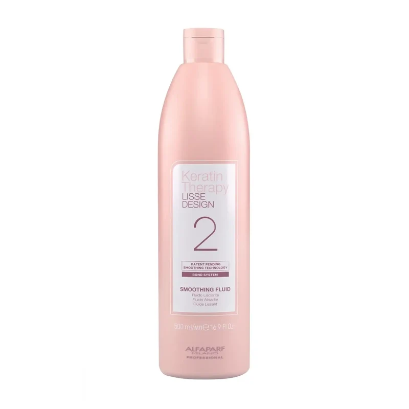 Alfaparf Milano Keratin Therapy Lisse Design Smoothing Fluid 500 ml - Fluido lisciante alla Cheratina