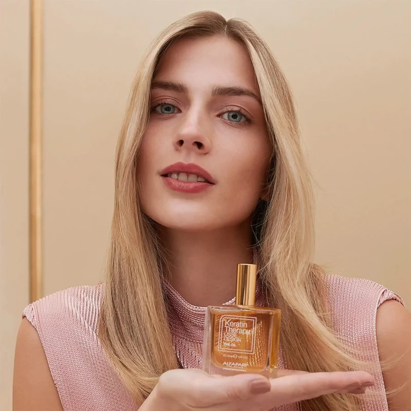 Alfaparf Keratin Therapy Lisse Design The Oil Elisir 50ml - Olio Effetto Seta