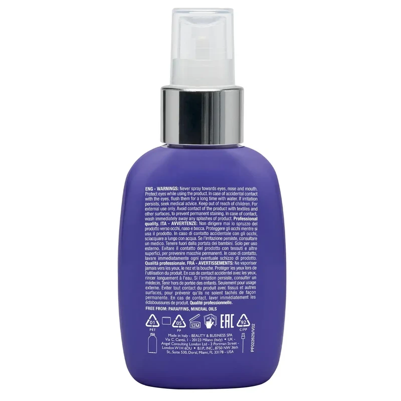 Alfaparf Semi di Lino Anti-Yellow Spray 125ml - Spray Leave-In Anti-Giallo per Schiariture Parziali