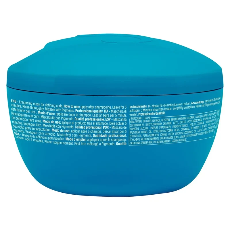 Alfaparf Semi di Lino Curl Enhancing Mask 200ml - Maschera Intensiva per Capelli Ricci e Mossi