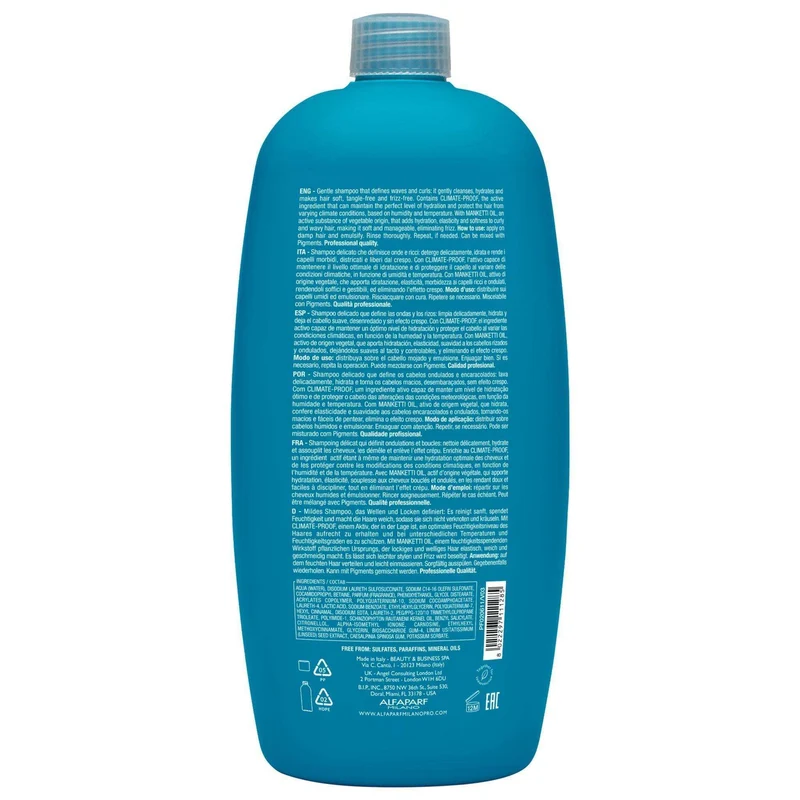 Alfaparf Semi di Lino Curl Enhancing Low Shampoo 1000ml - Capelli Ricci