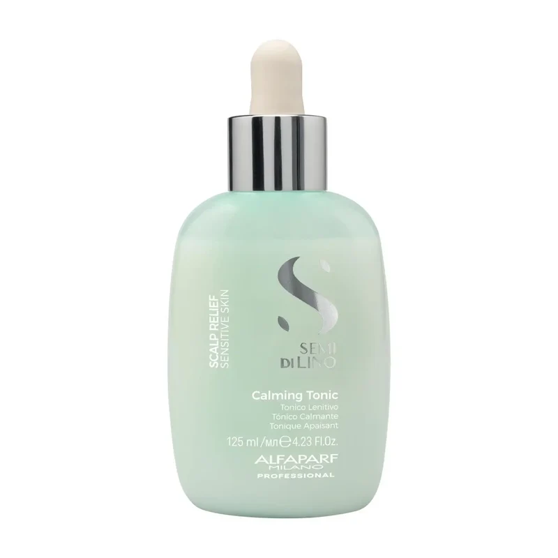 Alfaparf Semi di Lino Calming Tonic 125ml - Fluido Lenitivo per Cute e Capelli Sensibili
