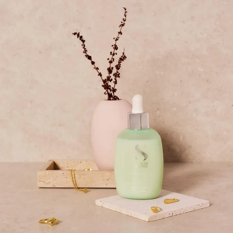 Alfaparf Semi di Lino Calming Tonic 125ml - Fluido Lenitivo per Cute e Capelli Sensibili