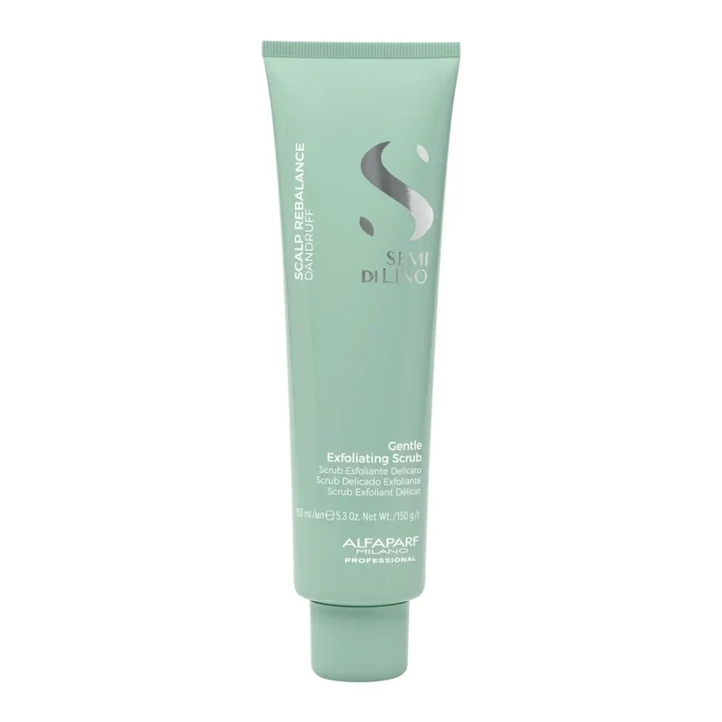 Alfaparf Semi di Lino Gentle Exfoliating Scrub 150ml - Scrub Esfoliante per Cute con Forfora