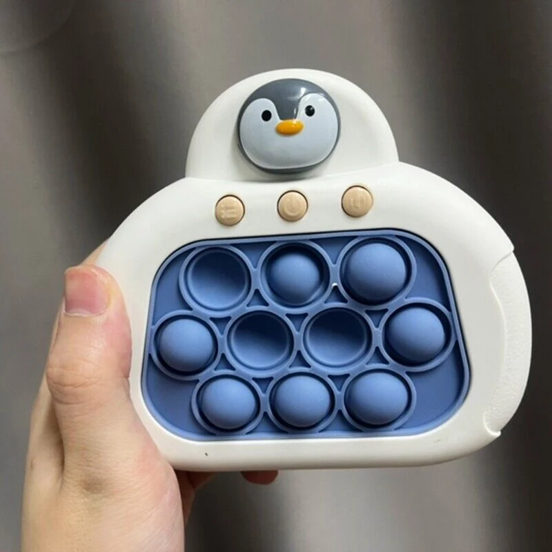 Giocattolo sensoriale per bambini e adulti push pop bubble sensory fidget toy pop-it elettronico