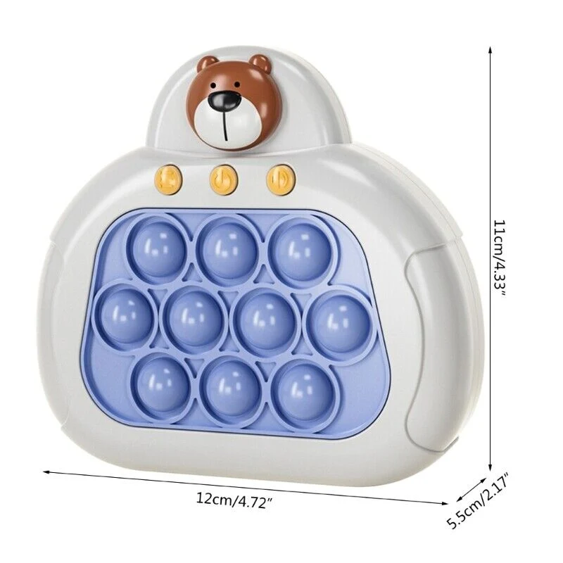 Giocattolo sensoriale per bambini e adulti push pop bubble sensory fidget toy pop-it elettronico