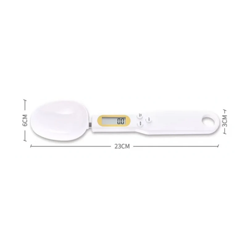 Bilancia a Cucchiaio, Bilancino digitale da cucina 0,1gr - 500gr