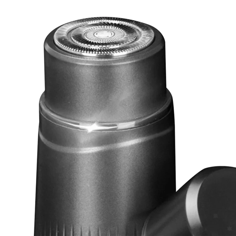 Rasoio elettrico da uomo ricaricabile tramite USB silenzioso per barba