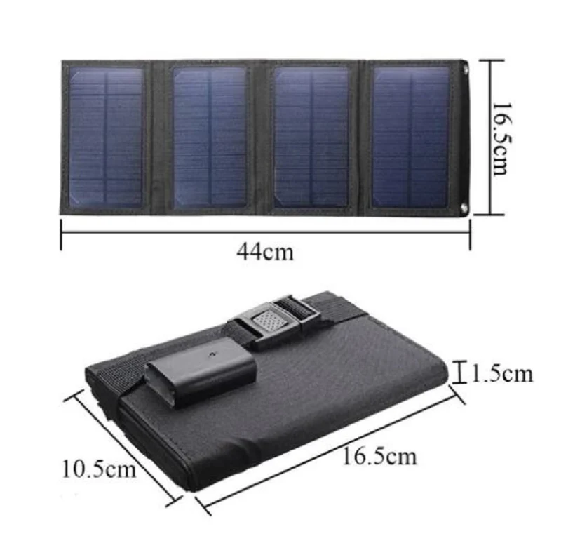 Pannello solare pieghevole portatile flessibile piccolo impermeabile 5V usb USB pieghevole pannello solare portatile flessibile piccolo impermeabile 5V pannelli solari pieghevoli celle per telefono cellulare caricabatteria