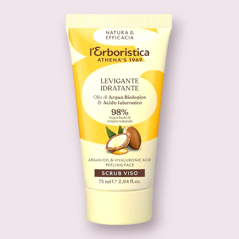 Scub Viso A Base Di Olio E Granuli Argan