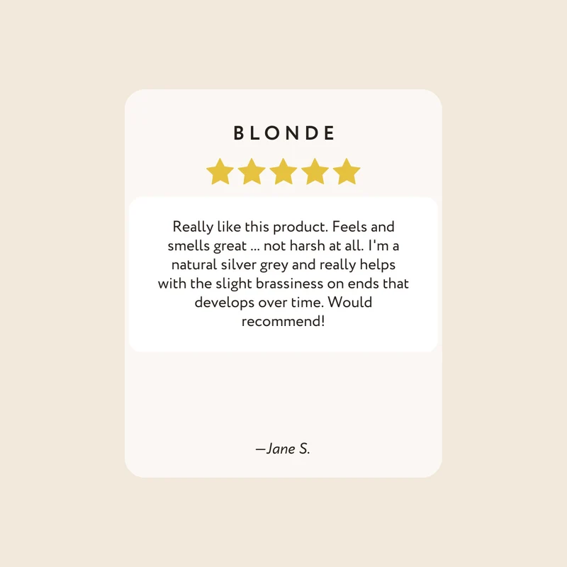Blonde Toning Conditioner 275ml