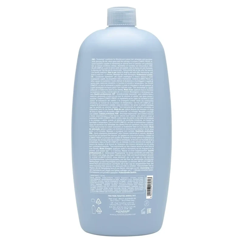 Alfaparf Semi di Lino Density Thickening Conditioner 1000ml - Capelli Fini